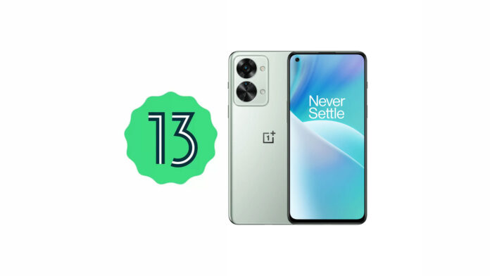 oneplus nord 2t oxygenos 13 android 13