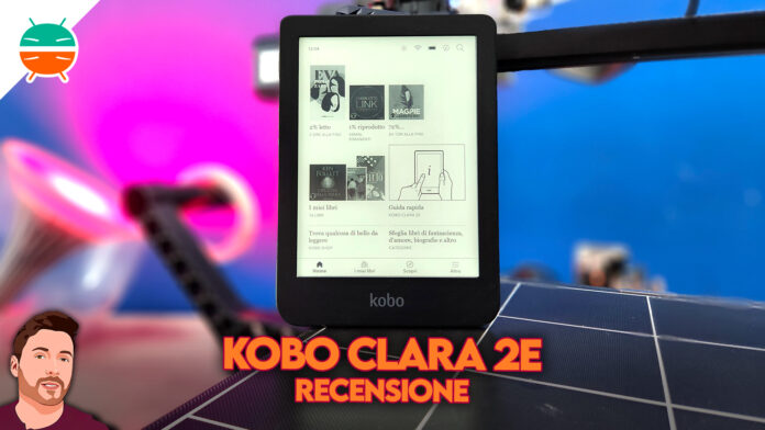 Recensione-Kobo-Clara-2E-migliro-ebook-e-book-reader-gratis-compatto-portatile-display-retroilluminato-caratteristiche-abbonamento-download-sconto-prezzo-coupon-amazon-italia-copertina