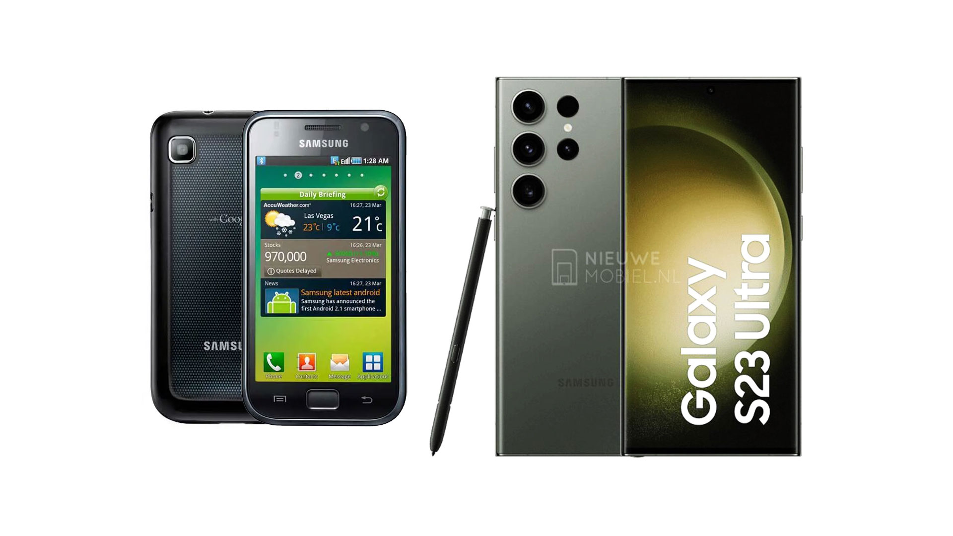 EVERY Samsung Galaxy S Comparison! (Galaxy S1 - S23 Ultra) 