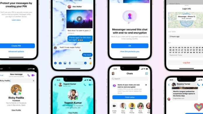 Facebook messenger chat crittografate personalizzazione