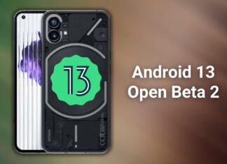 nothing phone 1 android 13 open beta 2