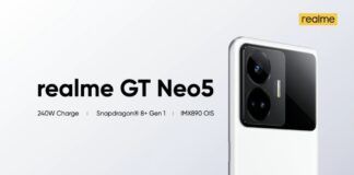 Realme GT Neo 5 150W geekbench