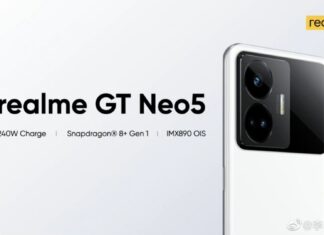 Realme GT Neo 5 150W geekbench