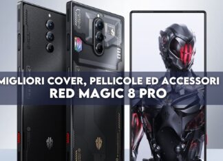 Red Magic 8 Pro: migliori cover, pellicole ed accessori