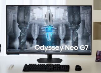 Samsung Odyssey Neo G7 monitor piatto da gaming mini-led ufficiale caratteristiche prezzo