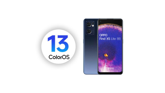 oppo find x5 lite coloros 13 android 13