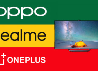 oppo oneplus realme smart tv