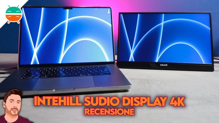 Recensione-intehill-studio-display-4k-monitor-portable-portatile-13-hdmi-usb-c-migliore-prezzo-caratteristiche-sconto-italia-copertina