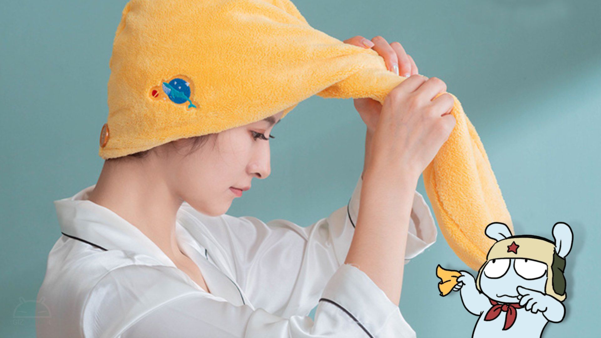 Xiaomi presenta l'asciugamano definitivo per i capelli lunghi (a meno di  5€) 