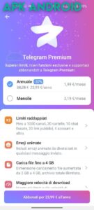Telegram Premium: come ricevere uno sconto fino al 40% sul servizio in abbonamento