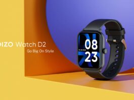 DIZO Watch D2 ufficiale caratteristiche specifiche tecniche uscita prezzo