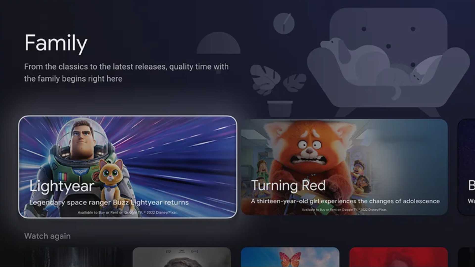 Google TV simplifies navigation with new landing pages 