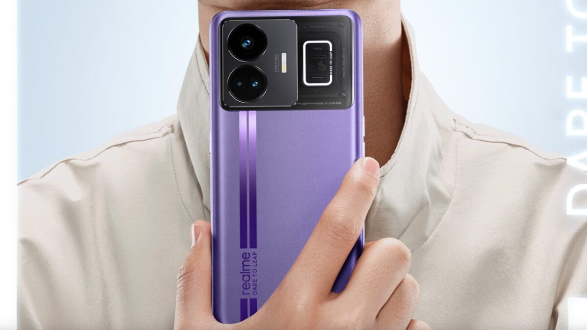Realme GT Neo 5 Purple Edition nelle prime immagini ufficiali