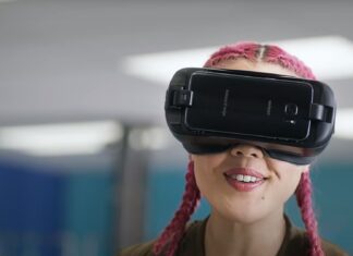 Samsung visore AR VR realtà mista dettagli