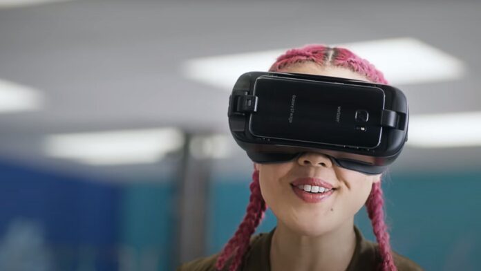 Samsung visore AR VR realtà mista dettagli