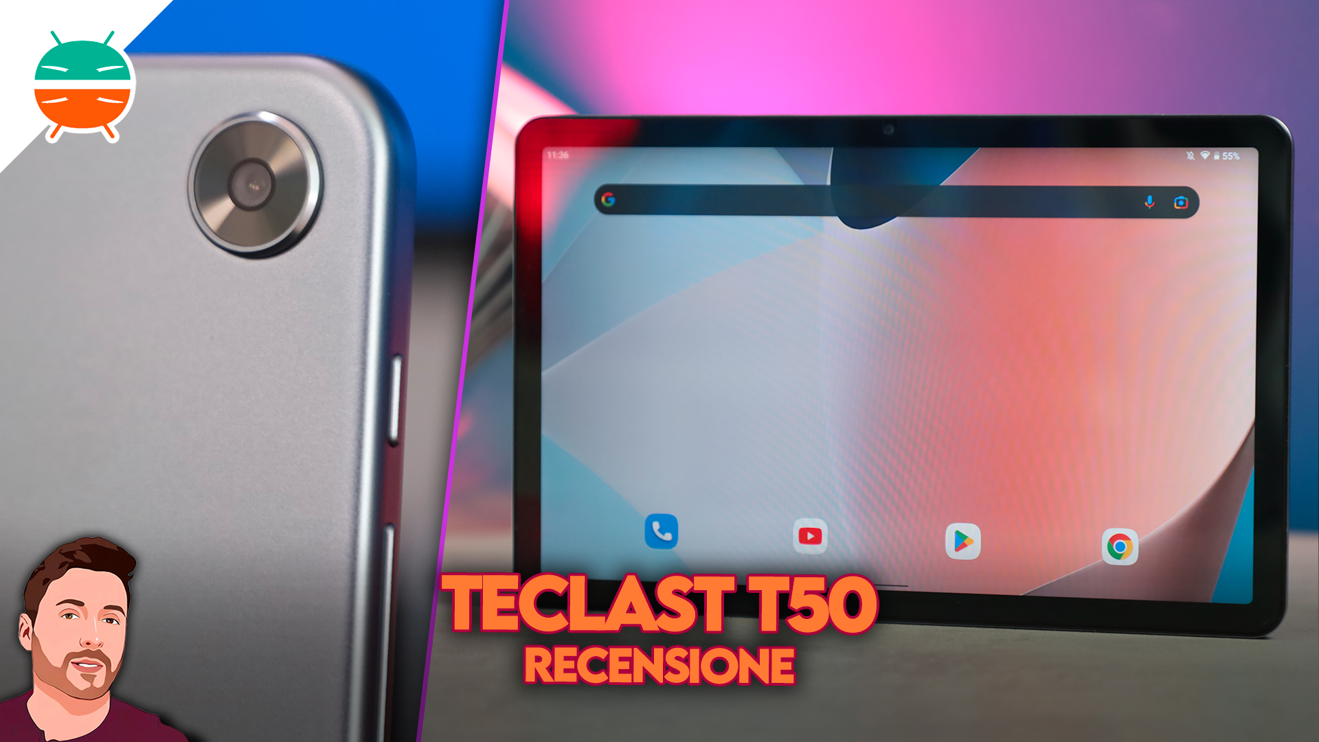 Acquista TECLAST T50 Tablet da 11 Pollici 8 Gb+128gb 4G Tablet