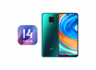 redmi note 9 pro miui 14