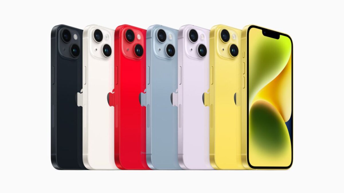 apple iphone 14 plus nuovo colore giallo