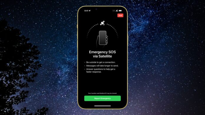 Apple iPhone 14 Plus Pro Max SOS emergenza satellite arriva in italia