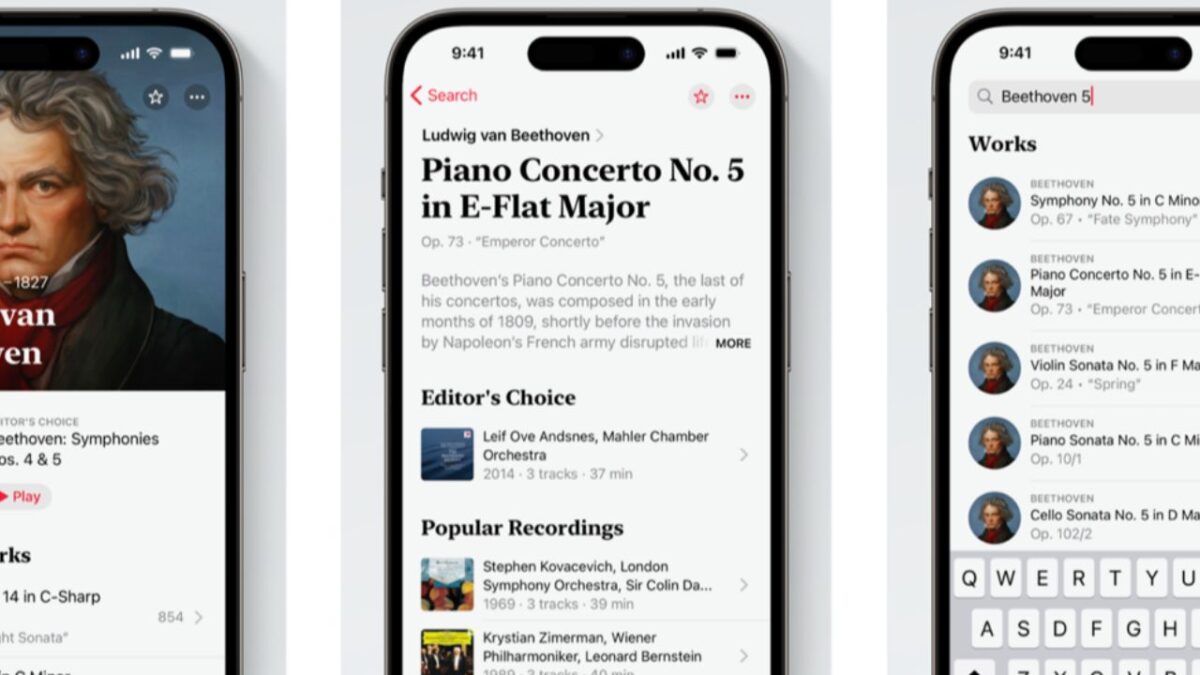 Apple Music Classical cos'è come funziona quanto costa