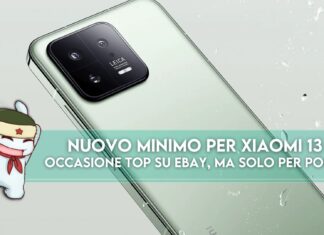 Codice sconto Xiaomi 13