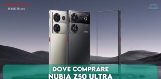 Dove comprare Nubia Z50 Ultra