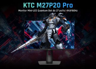 GeekMall monitor gaming KTC mini led sconto offerta lancio