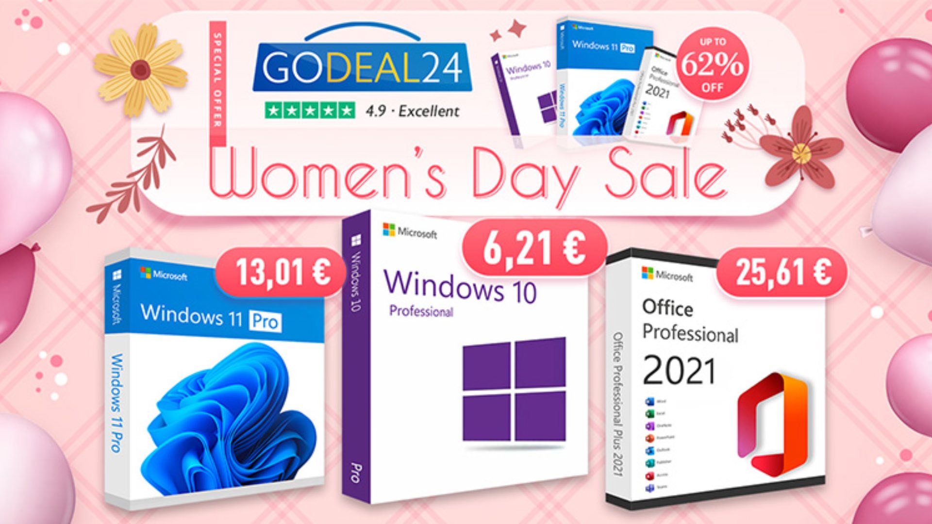 Por el Día de la Mujer, regala Windows 10 y Office a precio de saldo! -  