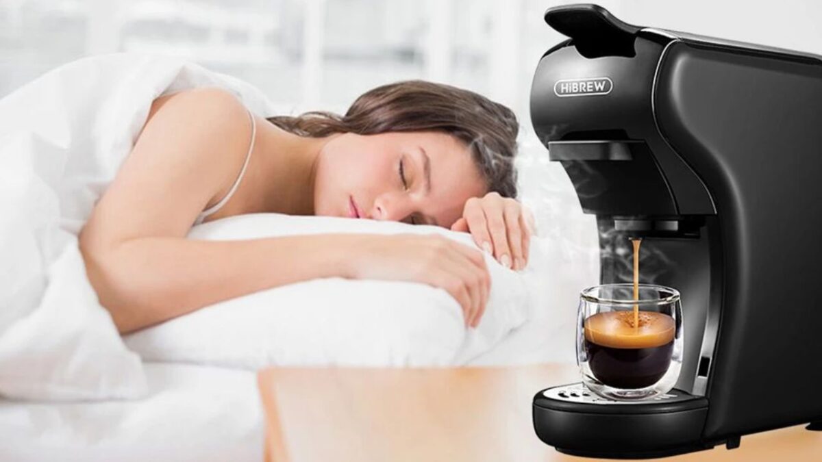 Macchina per caffè espresso 4-in-1 HiBREW H1A 1450W offerta marzo 2023