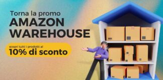 Tornano le offerte Amazon Warehouse: risparmia il 10% sull'usato top!