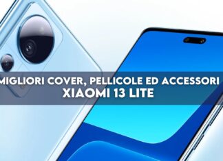 Xiaomi 13 Lite: migliori cover, pellicole ed accessori