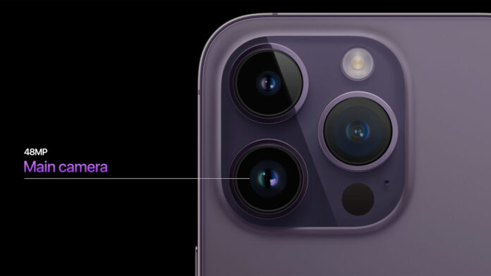 apple iphone 15 pro max fotocamera sensore