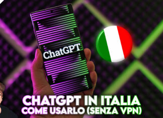 come usare chatgpt italia senza vpn