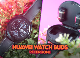 Recensione Huawei Watch Buds smartwatch android iphone migliore auricolari tws senza fili anc cancellazione del rumore prezzo sconto coupon italia