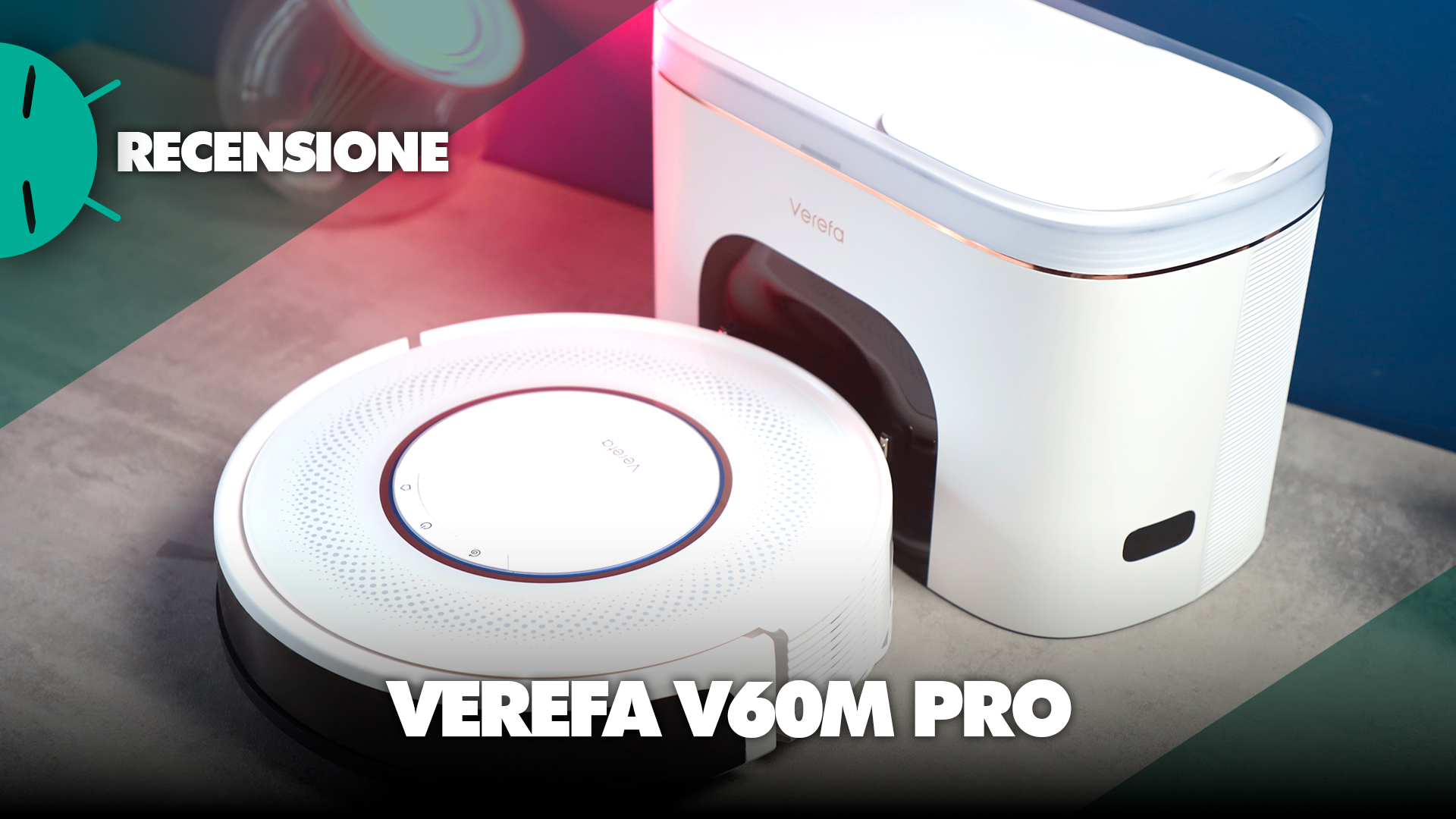 Recensione Verefa V60M Pro: robot completo ed economico 