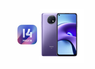 redmi note 9t miui 14