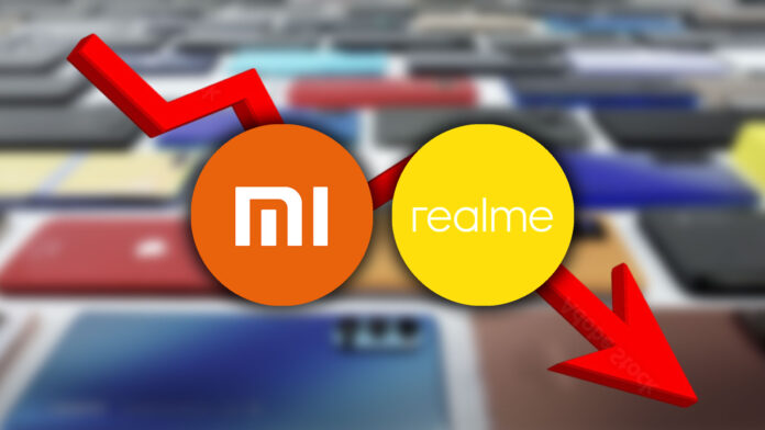 xiaomi realme crisi india