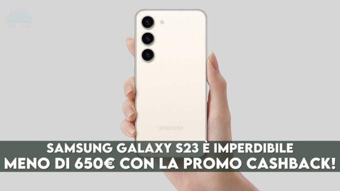 Codice sconto Samsung Galaxy S23