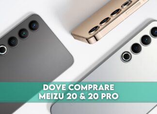 Dove comprare Meizu 20 e 20 Pro