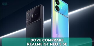 Dove comprare Realme GT Neo 5 SE