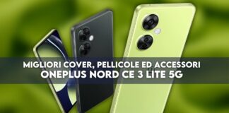 OnePlus Nord CE 3 Lite 5G Migliori cover, pellicole e accessori