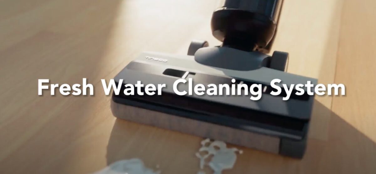 Tineco FLOOR ONE S5 usa un sistema di pulizia ad acqua corrente: cos'è e come funziona
