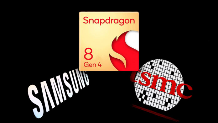 qualcomm snapdragon 8 gen 4 tsmc samsung