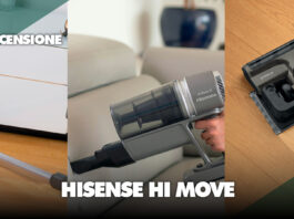 Recensione Hisense Hi move HVC6464A aspirapolvere ciclonico wireless senza fili dyson migliore roborock vs dreame prezzo potenza batteria italia sconto