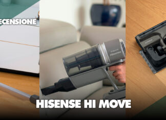 Recensione Hisense Hi move HVC6464A aspirapolvere ciclonico wireless senza fili dyson migliore roborock vs dreame prezzo potenza batteria italia sconto