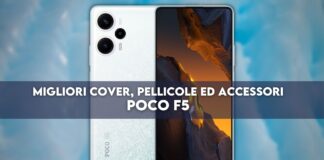 POCO F5: migliori cover, pellicole ed accessori