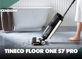 recensione tineco floor one s7 pro aspirapolvere ciclonico lavapavimenti caratteristiche potenza acqua serbatolio lavasciug -batteria pulizia prezzo sconto coupon italia migliore