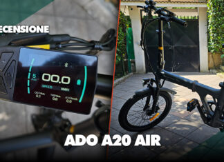 Recensione ADO A20 Air migliore bici elettrica pieghevole economica potente autonomia batteria sconto prezzo offerta pieghevole italia