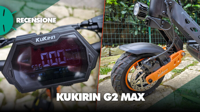 Recensione-KuKirin-G2-Max-monopattino-elettrico-1000w-economico-potente-italia-prezzo-ruote-batteria-sterrato-sconto-italia-COPERTINA