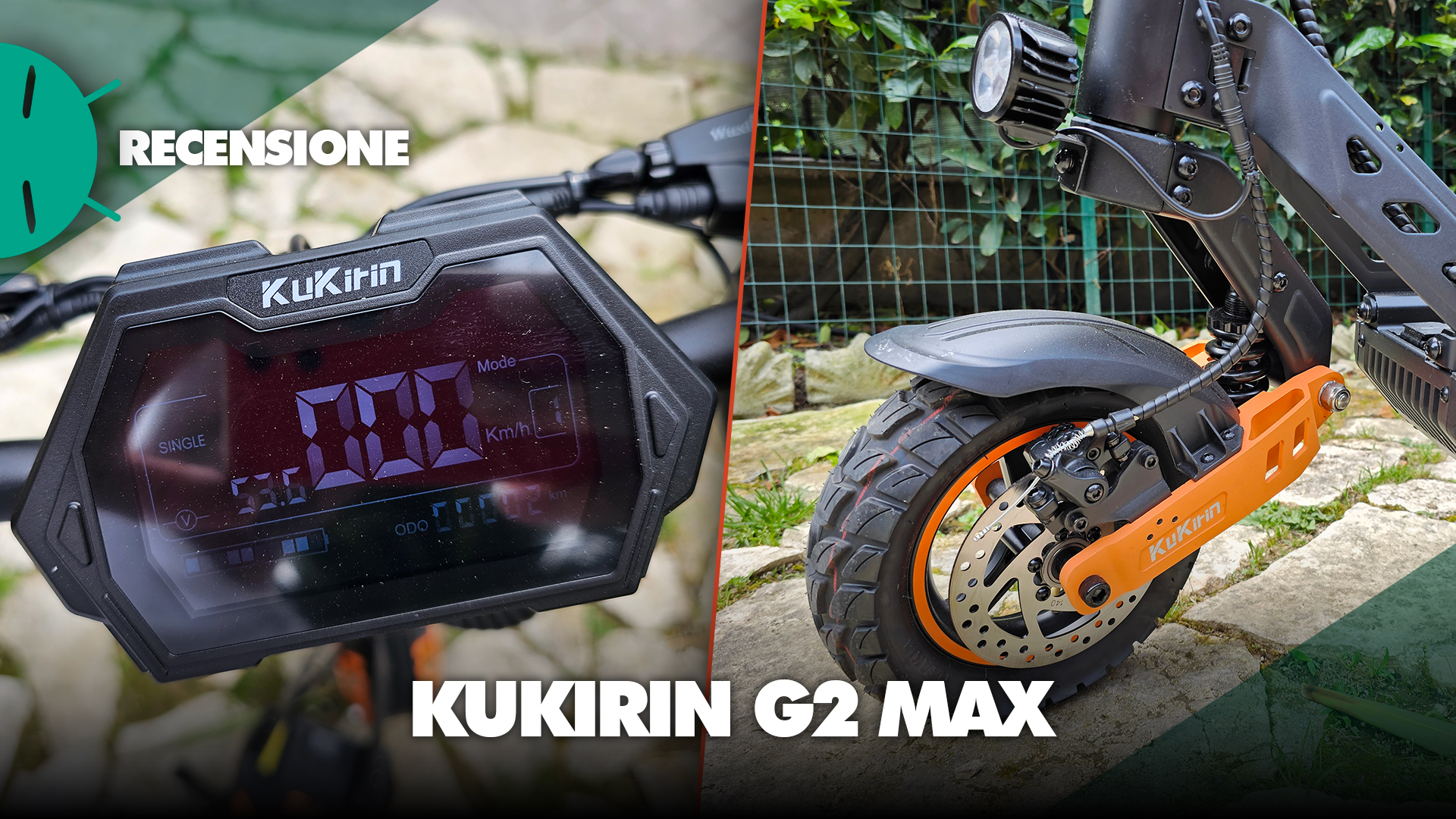 KuKirin G2 Max review: 1000w scooter - GizChina.it